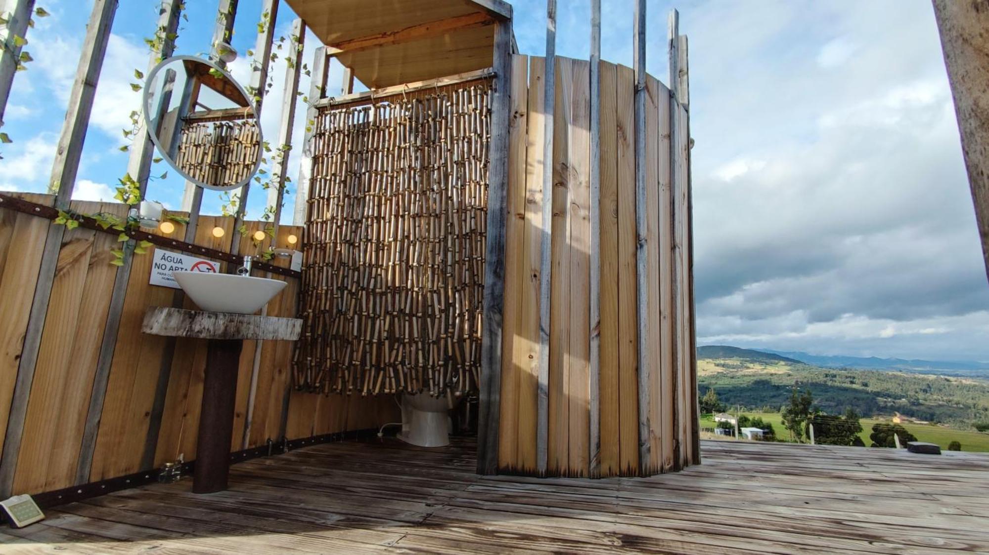 Andes Glamping Hotel Гуатавита Екстериор снимка