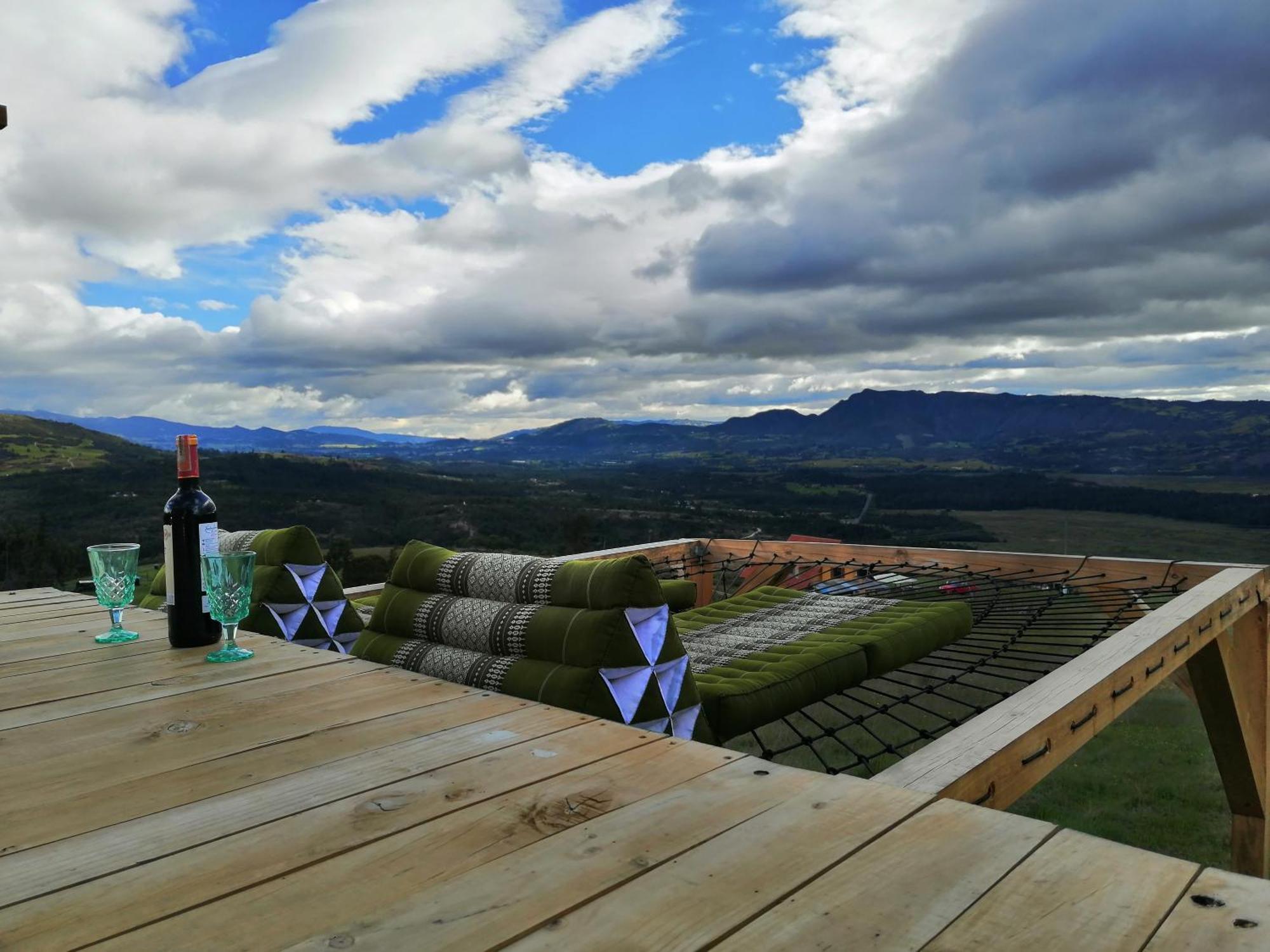 Andes Glamping Hotel Гуатавита Екстериор снимка